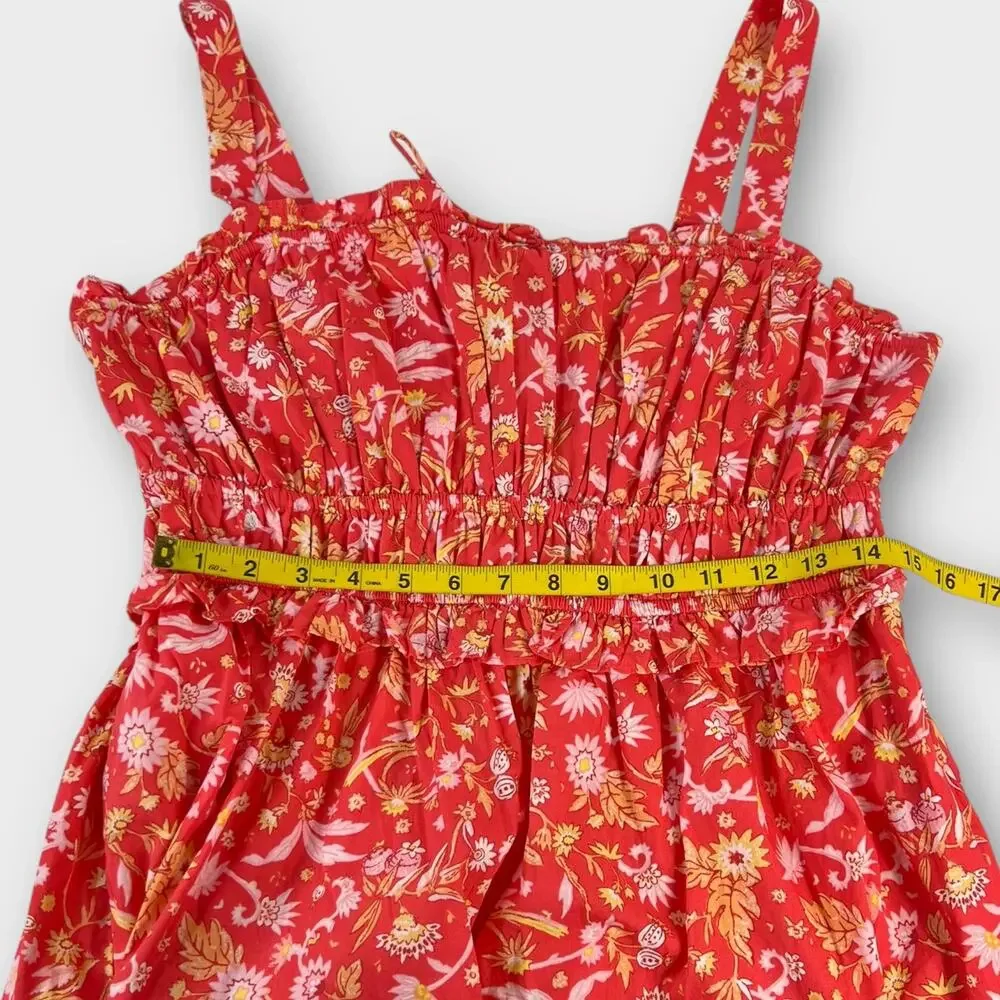J.Crew Ruffle-Trim Tiered Maxi Dress in Sunny Blooms Size Large NWT - Picture 9 of 9